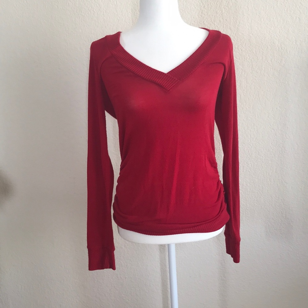 Red sweater